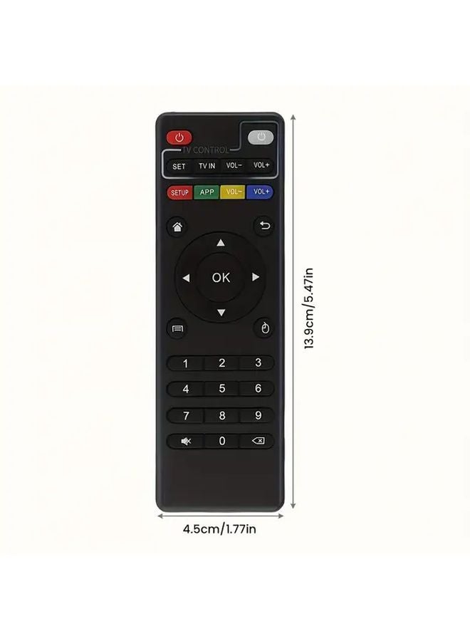 Black Replacement Remote Control for MXQ TV Box H96 V88 Z28 T95X T95Z X96 - Image 2